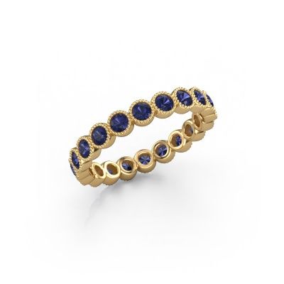 Ring Mariam 0.05 585 gold sapphire 2.4 mm