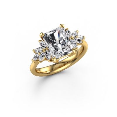 Engagement ring Fiona RAD 585 gold diamond 3.15 crt
