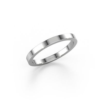 Stackable ring SRJ0005B302 585 white gold