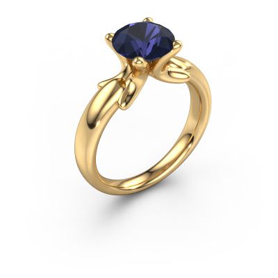 Ring Jodie 585 gold sapphire 8 mm