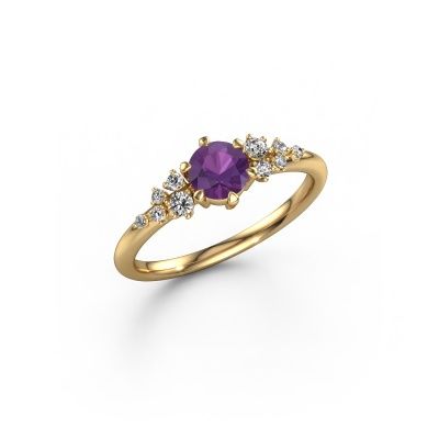 Verlobungsring Royce RND 585 Gold Amethyst 5 mm