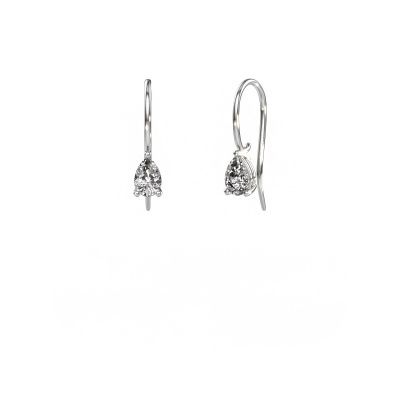 Pendants d'oreilles Cleo PER 585 or blanc diamant 1.50 crt