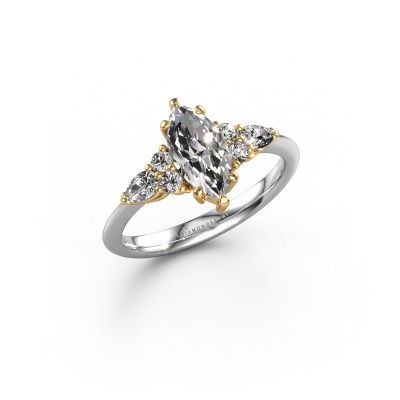 Verlobungsring Melani MRQ 585 Weißgold Diamant 1.48 crt