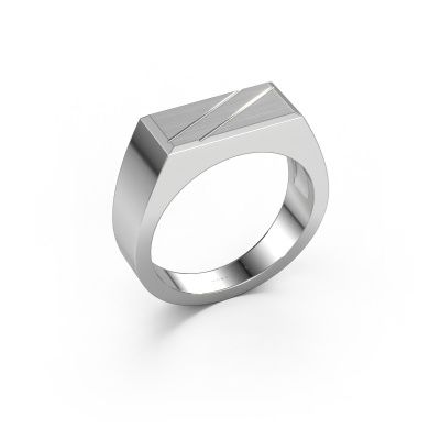 Bague pour homme Dree 2 585 or blanc