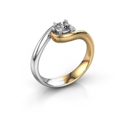 Verlovingsring Linn 585 goud lab-grown diamant 0.30 crt