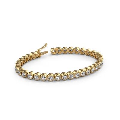 Tennis bracelet Bianca 4 mm 585 gold diamond 8.75 crt
