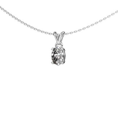 Pendant Lucy 1 585 white gold lab grown diamond 0.70 crt