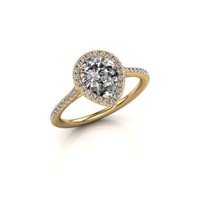 Verlovingsring Seline per 2 585 goud diamant 1.295 crt