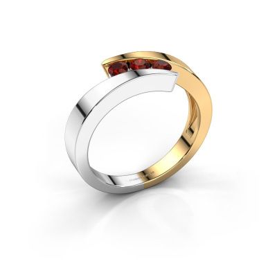 Ring Gracia 585 Gold Granat 2.7 mm