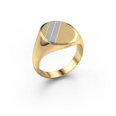 Signet ring Timo 4 585 gold