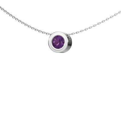 Anhänger Ise 950 Platin Amethyst 5 mm