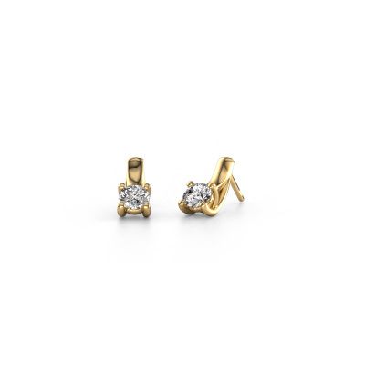 Earrings Mia 1 585 gold diamond 0.80 crt