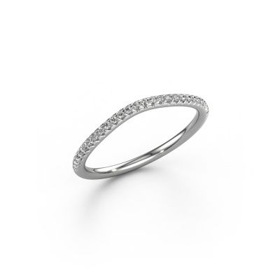 Vorsteckring SRH0842C10H2 585 Weißgold Diamant 0.135 crt