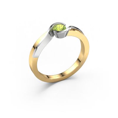 Ring Lola 585 gold peridot 4 mm