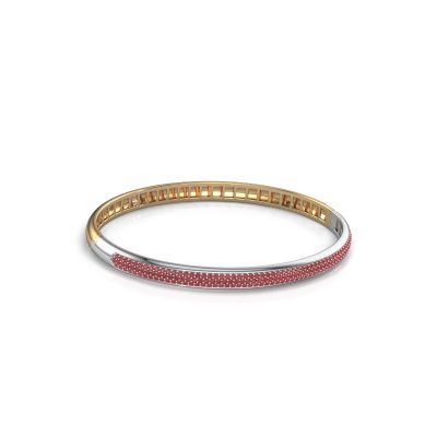 Armband Emely 5mm 585 goud robijn 1.1 mm
