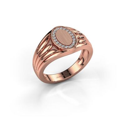 Pinky Ring Marinus 585 Roségold Diamant 0.15 crt