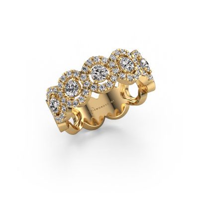 Ring Tanisha 585 gold diamond 0.79 crt