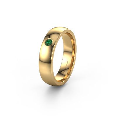 Ehering WH0101L25BP 585 Gold Smaragd ±5x2 mm