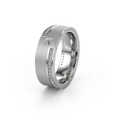 Alliance WH2048L17DM 585 or blanc diamant synthétique ±7x2.4 mm