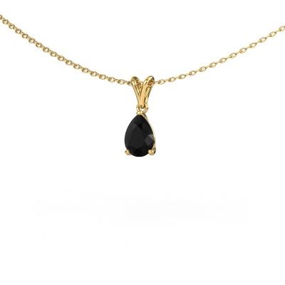 Pendant Sam PER 585 gold black diamond 1.00 crt