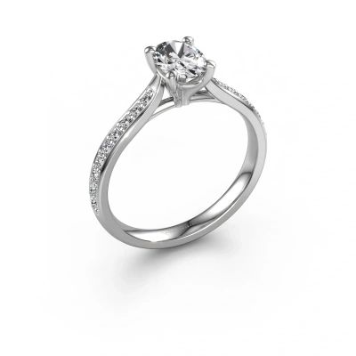 Verlobungsring Mignon OVL 2 585 Weißgold Lab-grown Diamant 0.70 crt