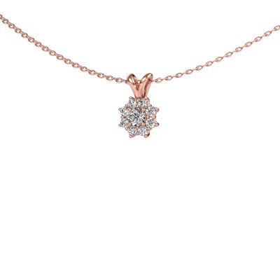 Pendant Carolyn 585 rose gold diamond 0.26 crt