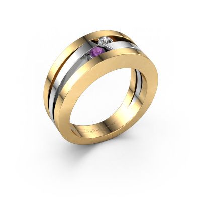 Ring Valerie 585 gold amethyst 2.7 mm