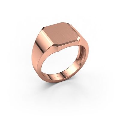 Signet ring Abel 2 light 585 rose gold