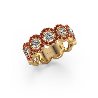 Ring Tanisha 585 Gold Rubin 1.2 mm