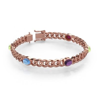 Glieder Gliederarmband Corinne 5 8mm 585 Roségold