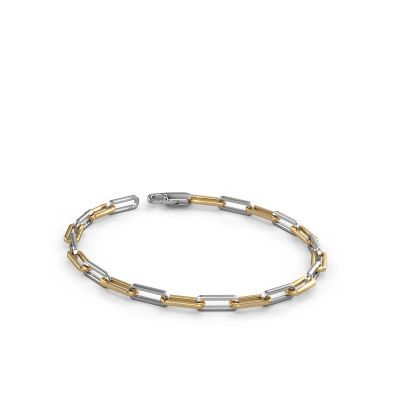 Bracelet CFE sqr 4.0 585 white gold ±0.16 in
