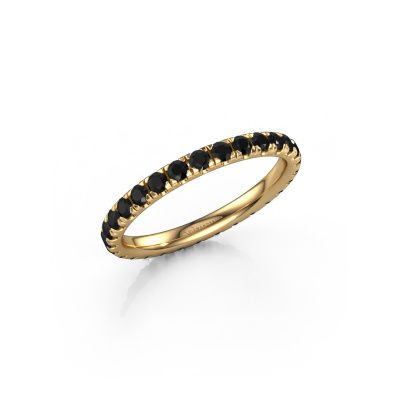 Bague superposable Jackie 2.0 585 or jaune diamant noir 1.044 crt