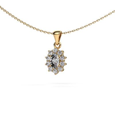 Necklace Leesa 585 gold diamond 0.80 crt