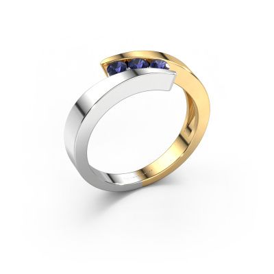 Ring Gracia 585 gold sapphire 2.7 mm