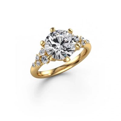 Engagement ring Royce RND 585 gold lab grown diamond 3.00 crt