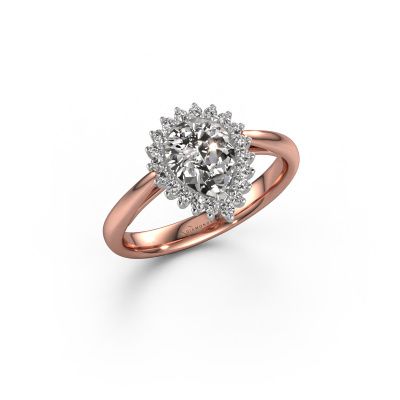 Engagement ring Tilly per 1 585 rose gold diamond 1.00 crt