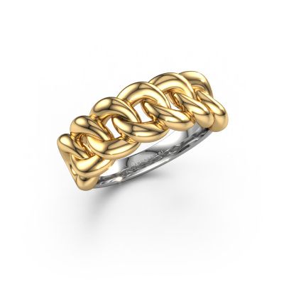 Ring Delmy 8mm 585 Weißgold