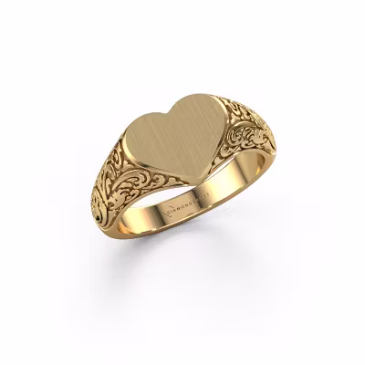 Signet ring Jaye 585 gold