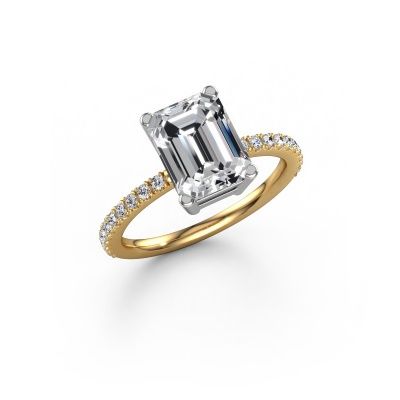 Engagement ring Denita 2 EME 585 gold diamond 2.50 crt