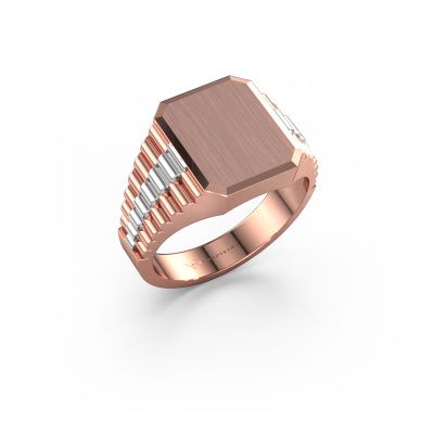 Signet ring Erik 2 585 rose gold