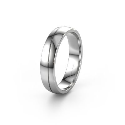 Wedding ring WH2118M25A 585 white gold ±0.20x0.07 in