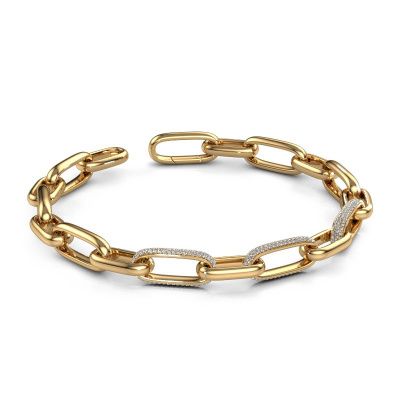 Link link bracelet Harmony 2 9.5 585 gold lab-grown diamond