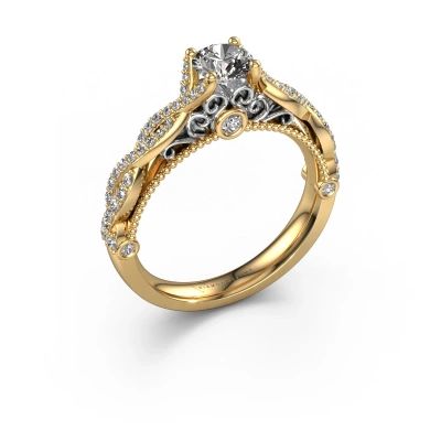 Engagement ring Chantelle 585 gold diamond 0.892 crt