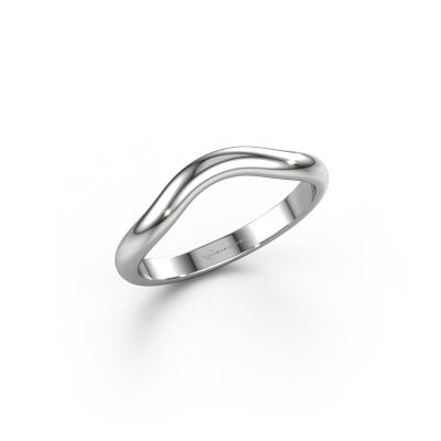 Bague superposable SRH0329C30H4 585 or blanc
