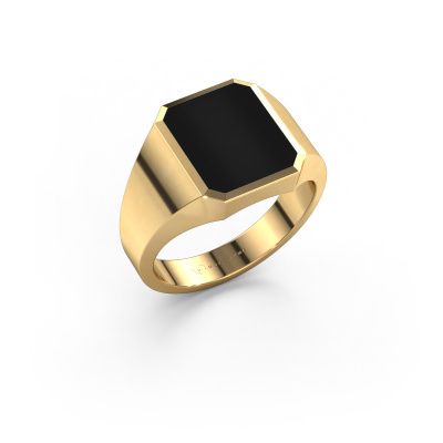 Siegelring Lars 2 585 Gold Onyx 12x10 mm
