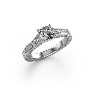 Verlobungsring Mallory CUS 585 Weißgold Diamant 1.00 crt