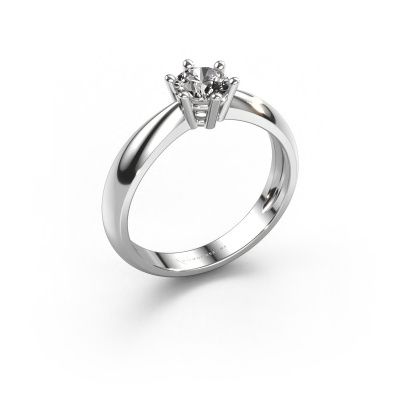 Engagement ring Fay 950 platinum diamond 0.50 crt