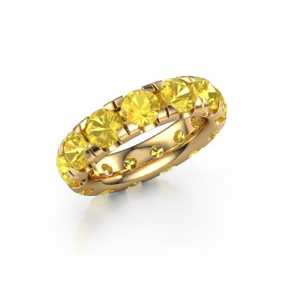 Stackable ring Jackie 5.0 585 gold yellow sapphire 5 mm