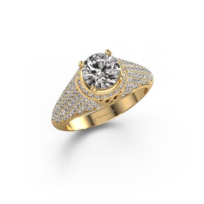 Ring Sharee 585 gold lab grown diamond 1.831 crt