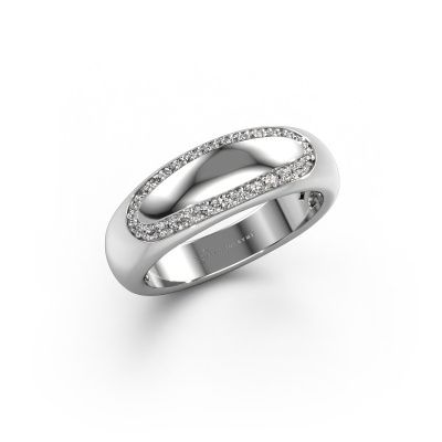 Ehering Danique 950 Platin Zirkonia ±6x3 mm